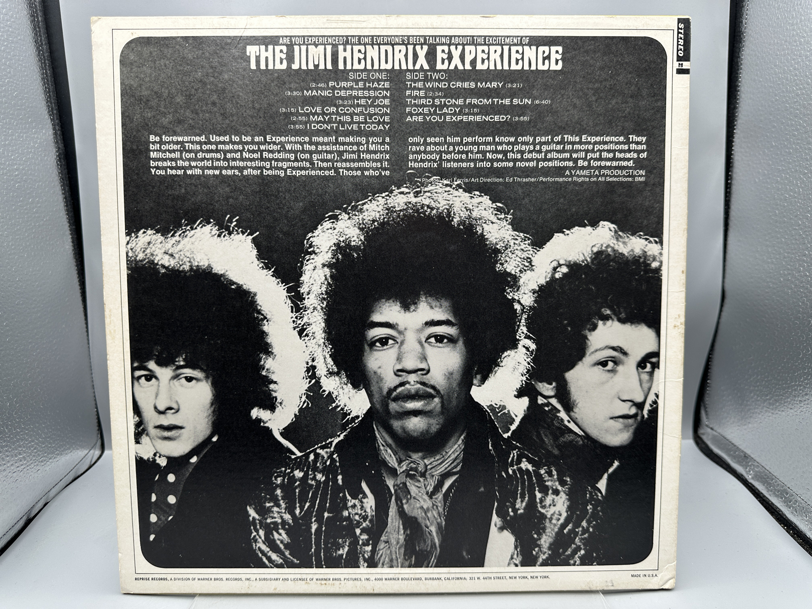 The Jimi Hendrix Experience: Are You Experienced? (1979) reissue