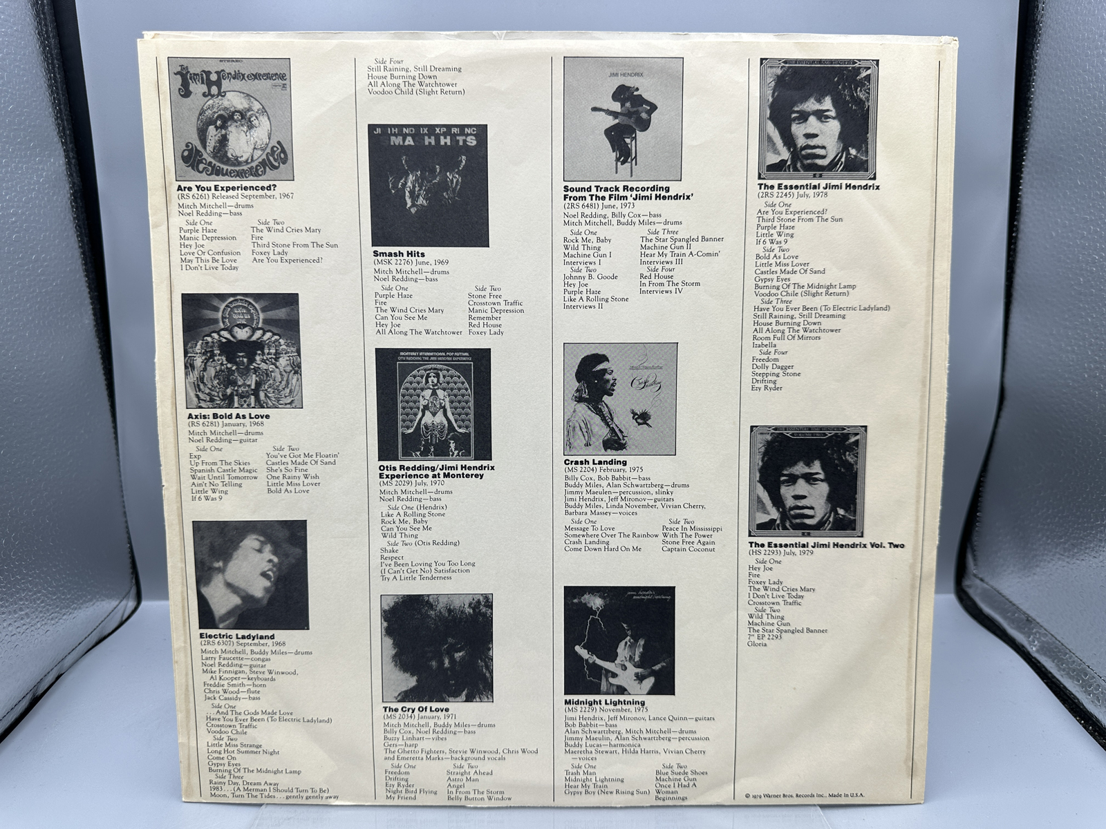 The Jimi Hendrix Experience: Are You Experienced? (1979) reissue
