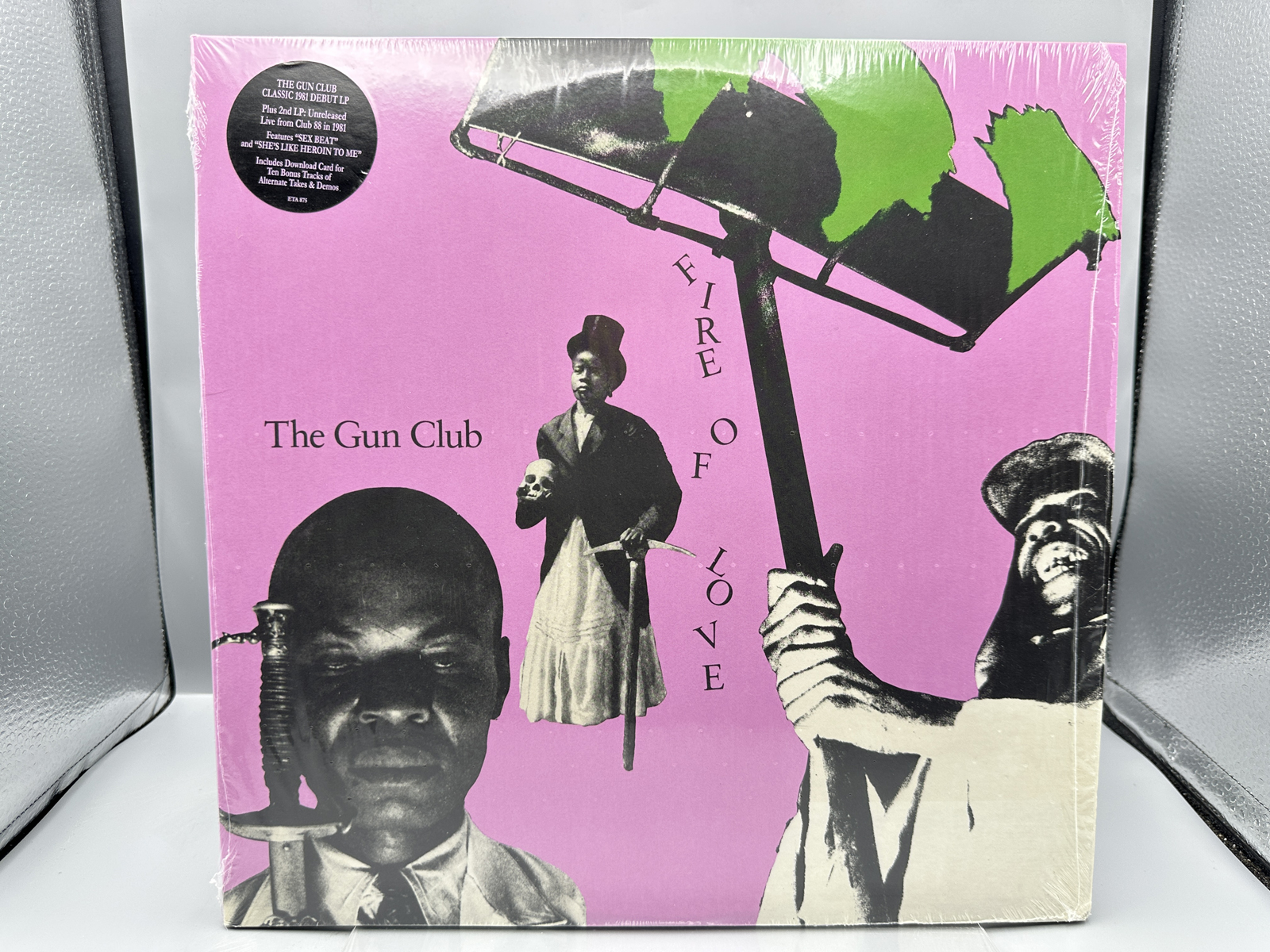 The Gun Club: Fire Of Love (2021), Deluxe Edition, remastered reissue, includes second LP: Live At Club 88 - March 6, 1981, gatefold, in ori