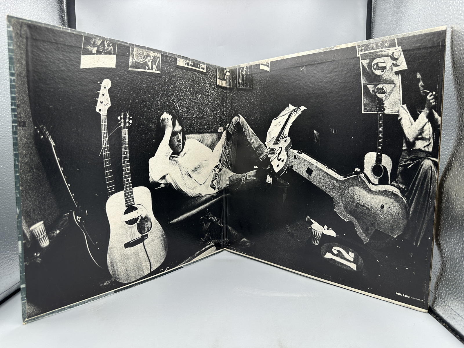 Neil Young (2 LP Lot): Everybody Knows This Is Nowhere (1970), gatefold; and After The Gold Rush (1978), reissue, gatefold