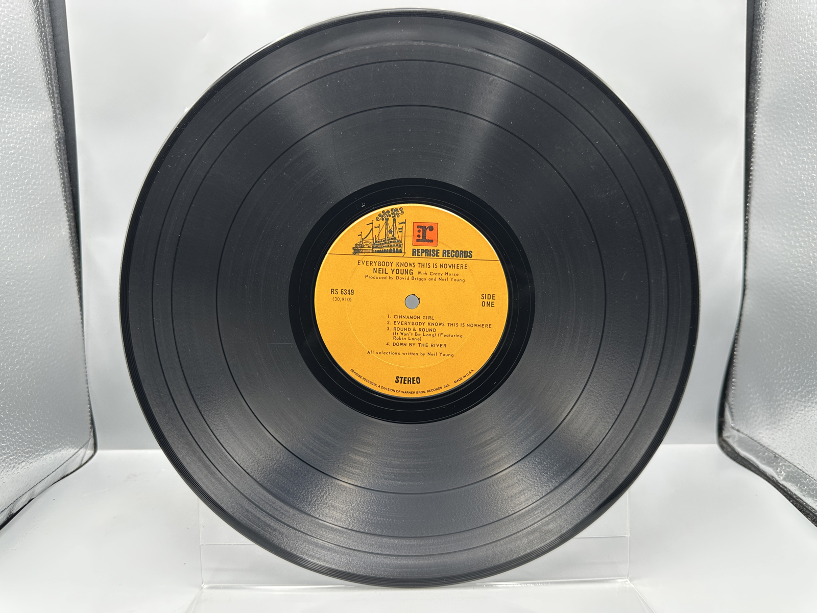 Neil Young (2 LP Lot): Everybody Knows This Is Nowhere (1970), gatefold; and After The Gold Rush (1978), reissue, gatefold