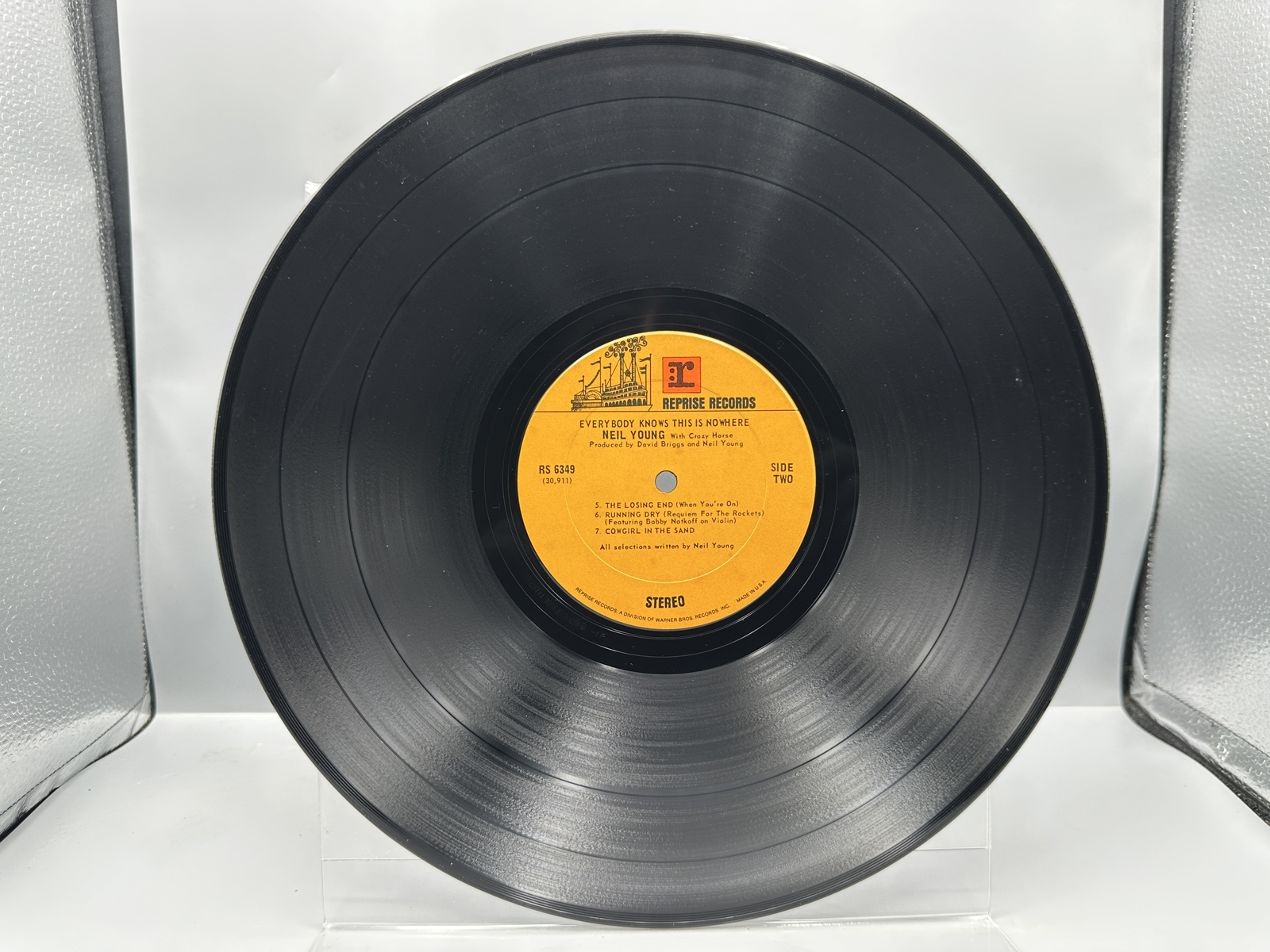 Neil Young (2 LP Lot): Everybody Knows This Is Nowhere (1970), gatefold; and After The Gold Rush (1978), reissue, gatefold