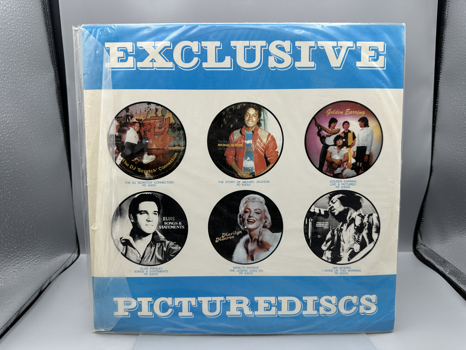 Elvis Presley: Hound Dog - Picture Disc (1984), Denmark pressing, in original packaging