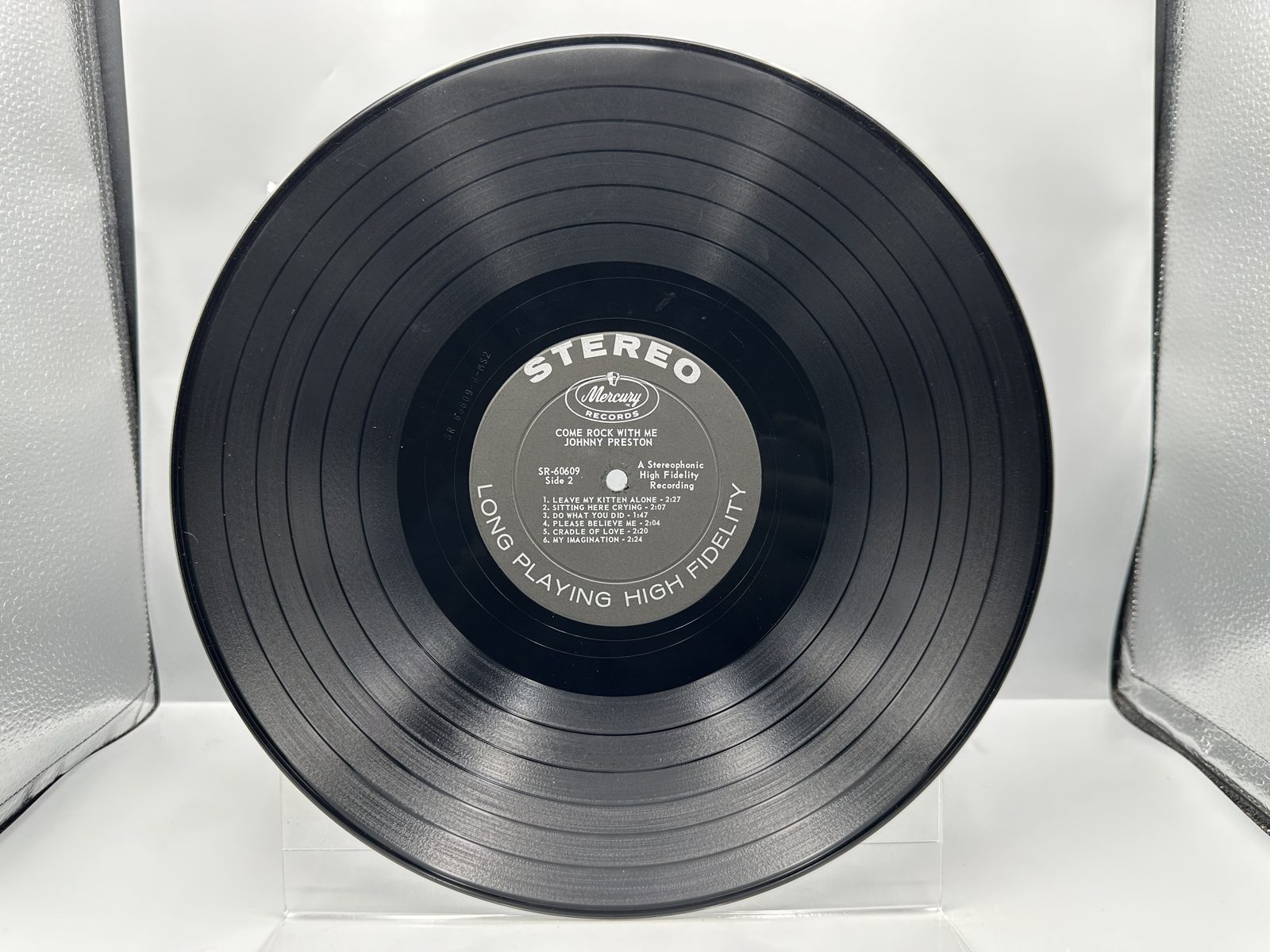 Johnny Preston: Come Rock With Me (1960), stereo pressing