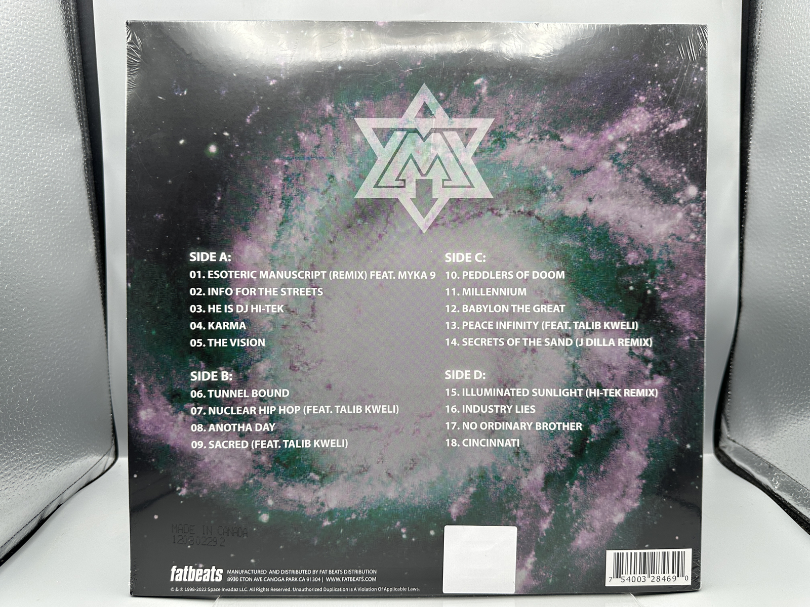 SEALED - Mood: Doom (2023), 25th Anniversary Record Store Day reissue, light blue w/black & orchid splatter vinyl