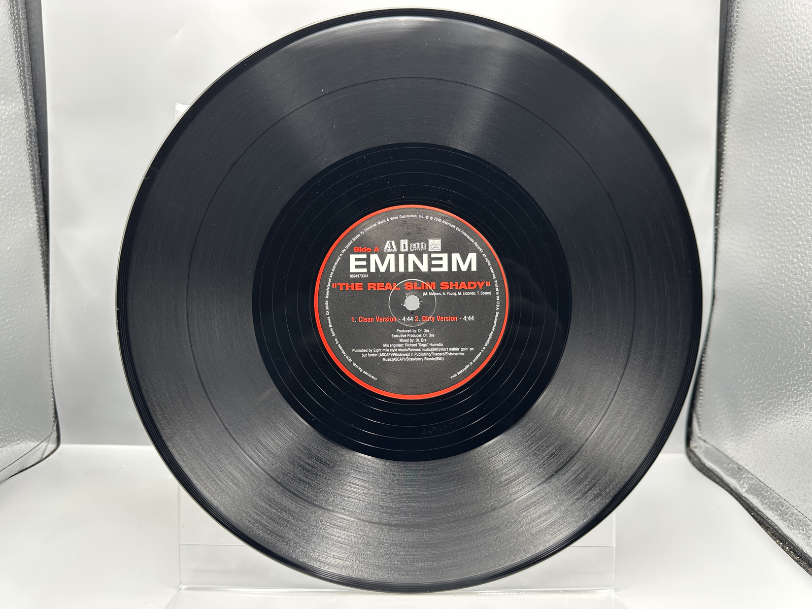 Eminem: The Real Slim Shady (2000), 12-inch 33 1/3 rpm single
