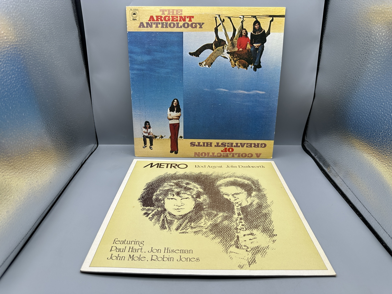 Rod Argent (2 LP Lot): The Argent Anthology - A Collection Of Greatest Hits (1976); and Metro - Rod Argent & John Dankworth (1983), UK press