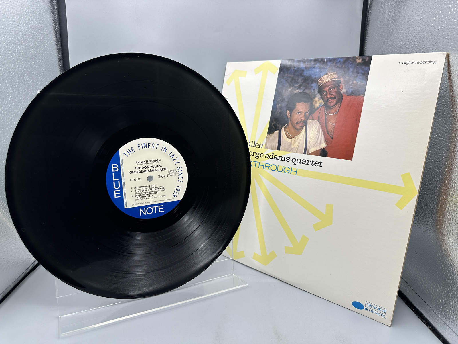 The Don Pullen - George Adams Quartet: Breakthrough (1986), in original packaging with hype sticker - Direct Metal Mastering/Digitally Remas