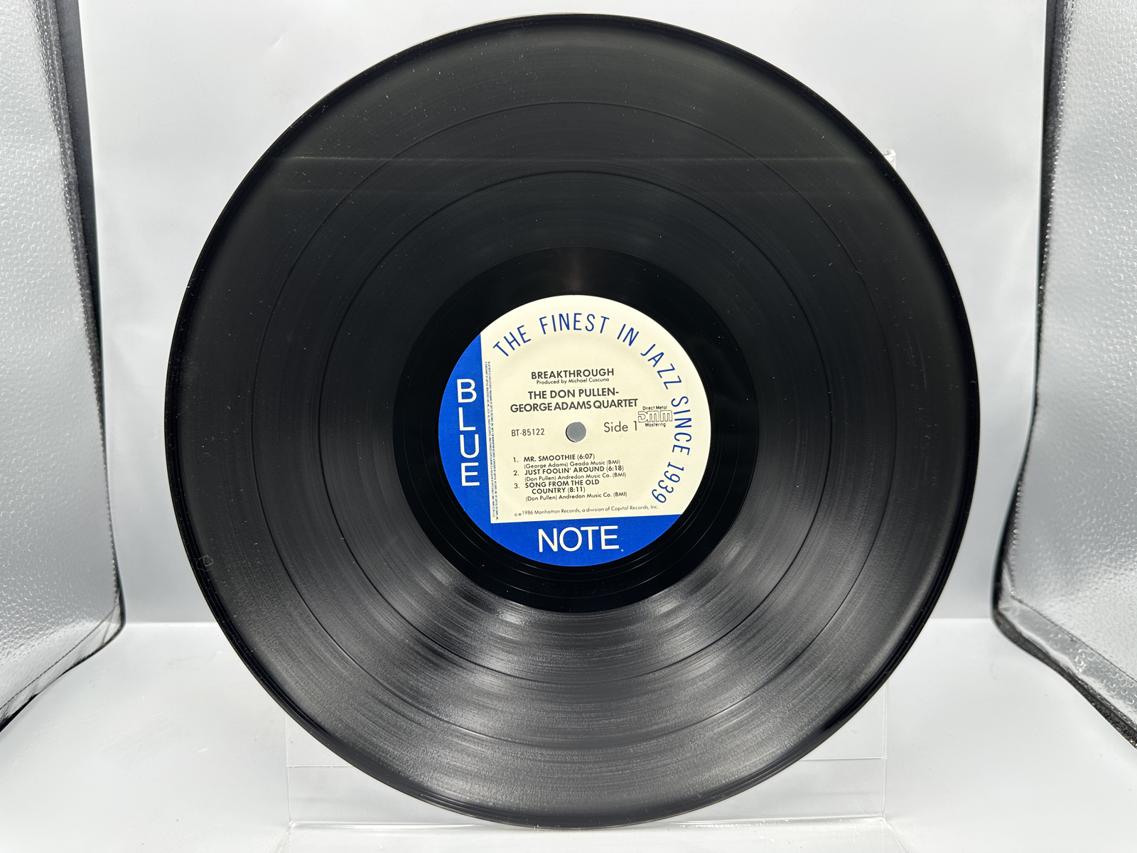 The Don Pullen - George Adams Quartet: Breakthrough (1986), in original packaging with hype sticker - Direct Metal Mastering/Digitally Remas