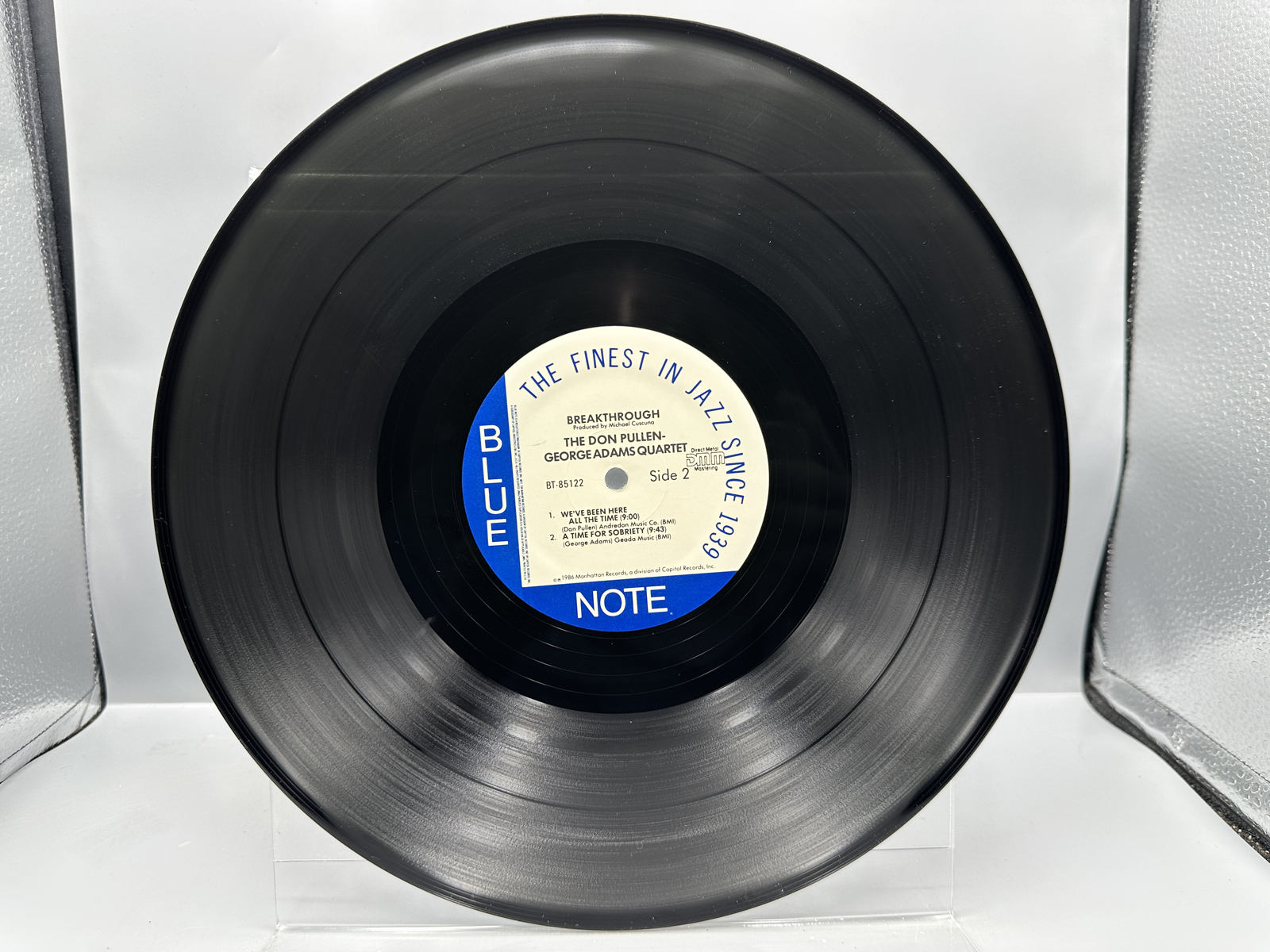The Don Pullen - George Adams Quartet: Breakthrough (1986), in original packaging with hype sticker - Direct Metal Mastering/Digitally Remas
