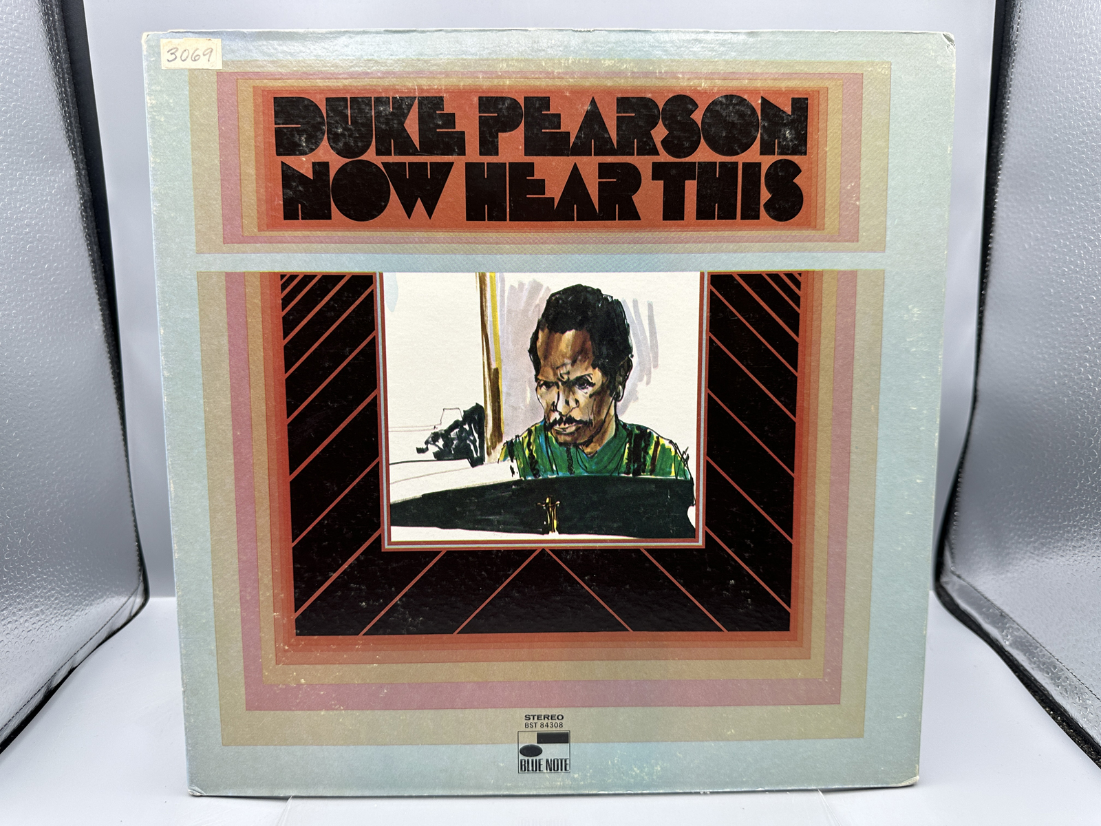 Duke Pearson: Now Hear This (1969), gatefold, Blue Note label, previous owner filing sticker on cover