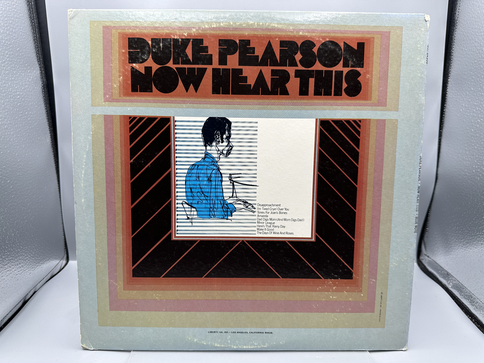 Duke Pearson: Now Hear This (1969), gatefold, Blue Note label, previous owner filing sticker on cover