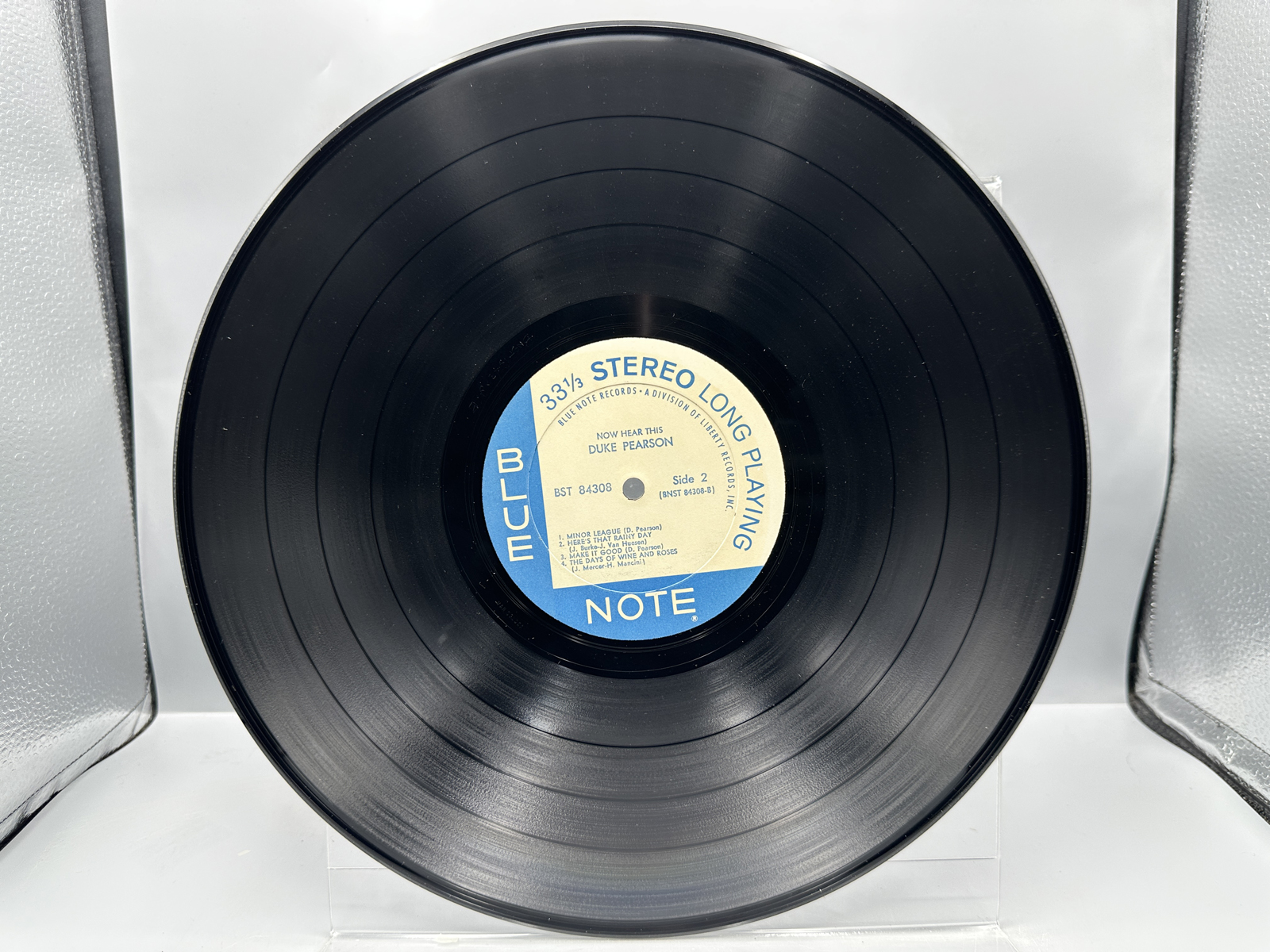 Duke Pearson: Now Hear This (1969), gatefold, Blue Note label, previous owner filing sticker on cover