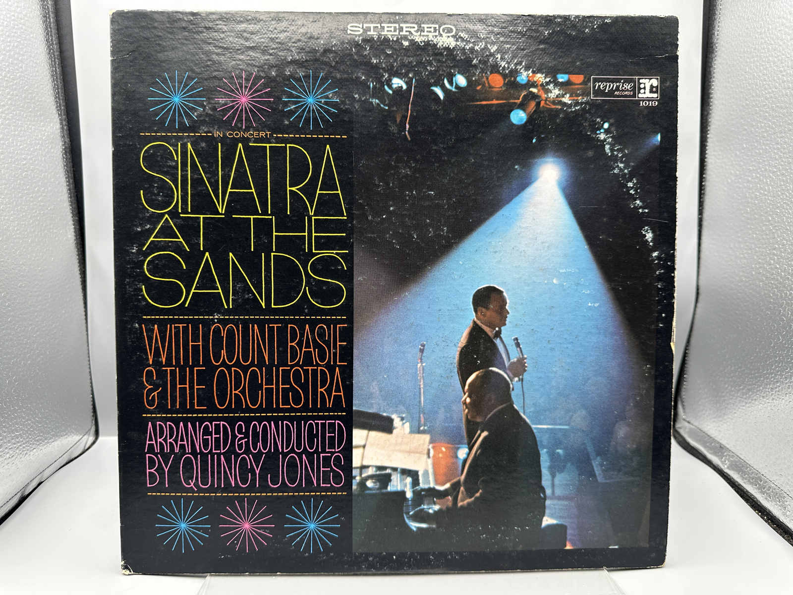 Frank Sinatra: Sinatra At The Sands With Count Basie & The Orchestra (1966), arranged & conducted by Quincy Jones, gatefold, 2 LPs