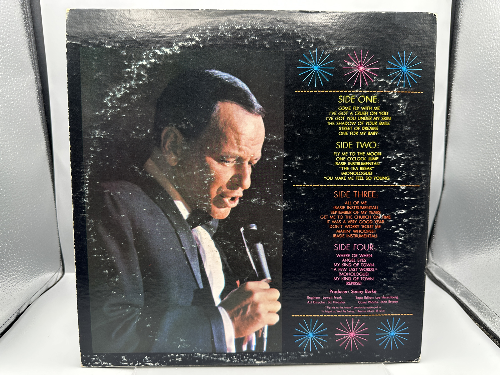 Frank Sinatra: Sinatra At The Sands With Count Basie & The Orchestra (1966), arranged & conducted by Quincy Jones, gatefold, 2 LPs