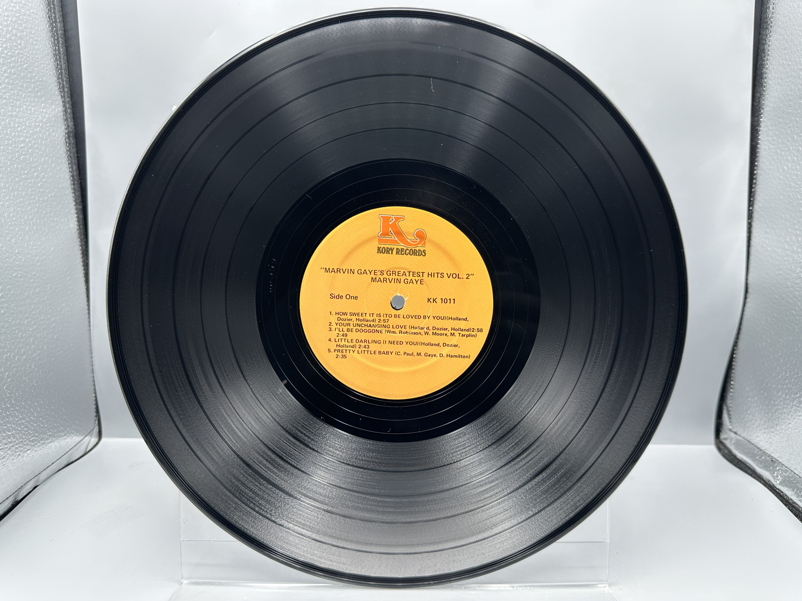 Marvin Gaye (2 LP Lot): Midnight Love (1982); and Marvin Gaye's Greatest Hits Volume 2 (1977), repress