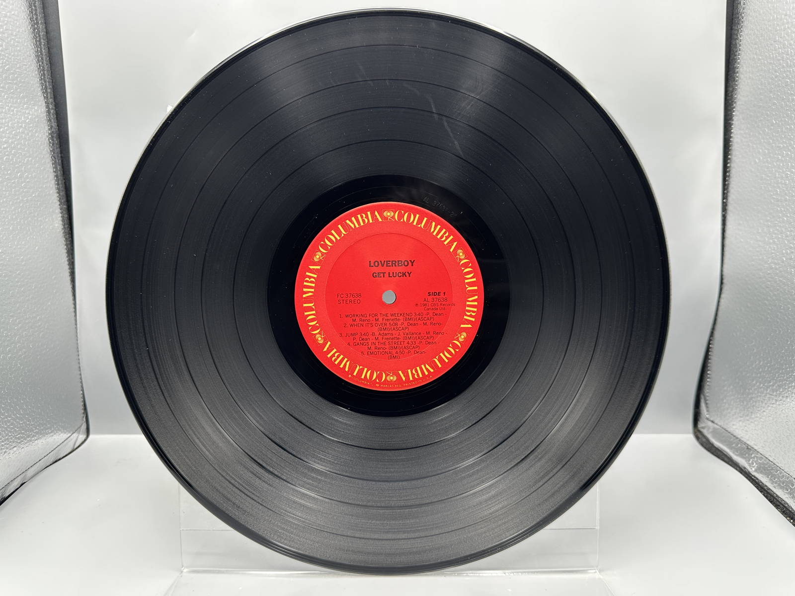 Loverboy (2 LP Lot): Get Lucky (1981); and Keep It Up (1983), both LPs in original shrinkwrap