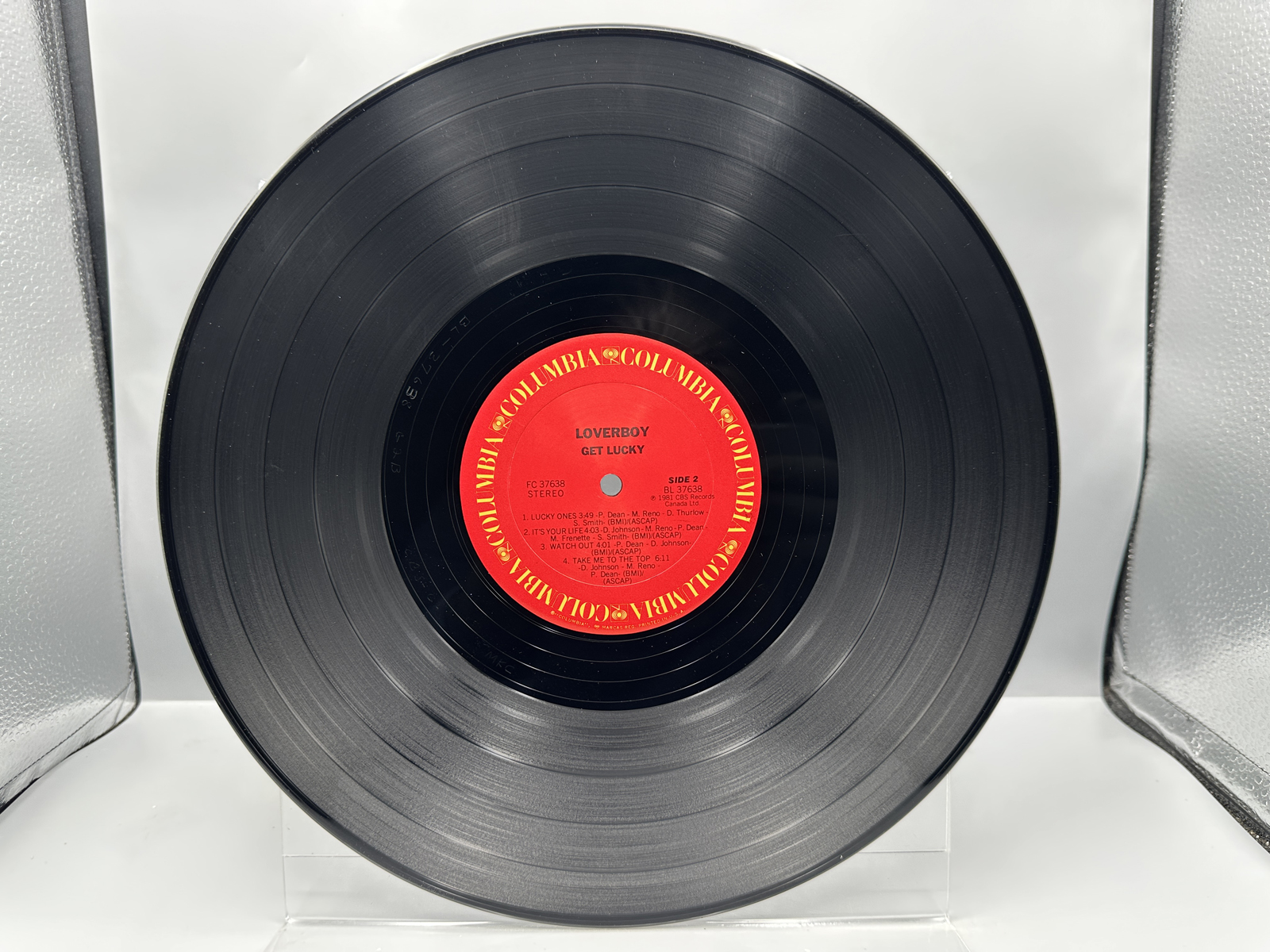 Loverboy (2 LP Lot): Get Lucky (1981); and Keep It Up (1983), both LPs in original shrinkwrap