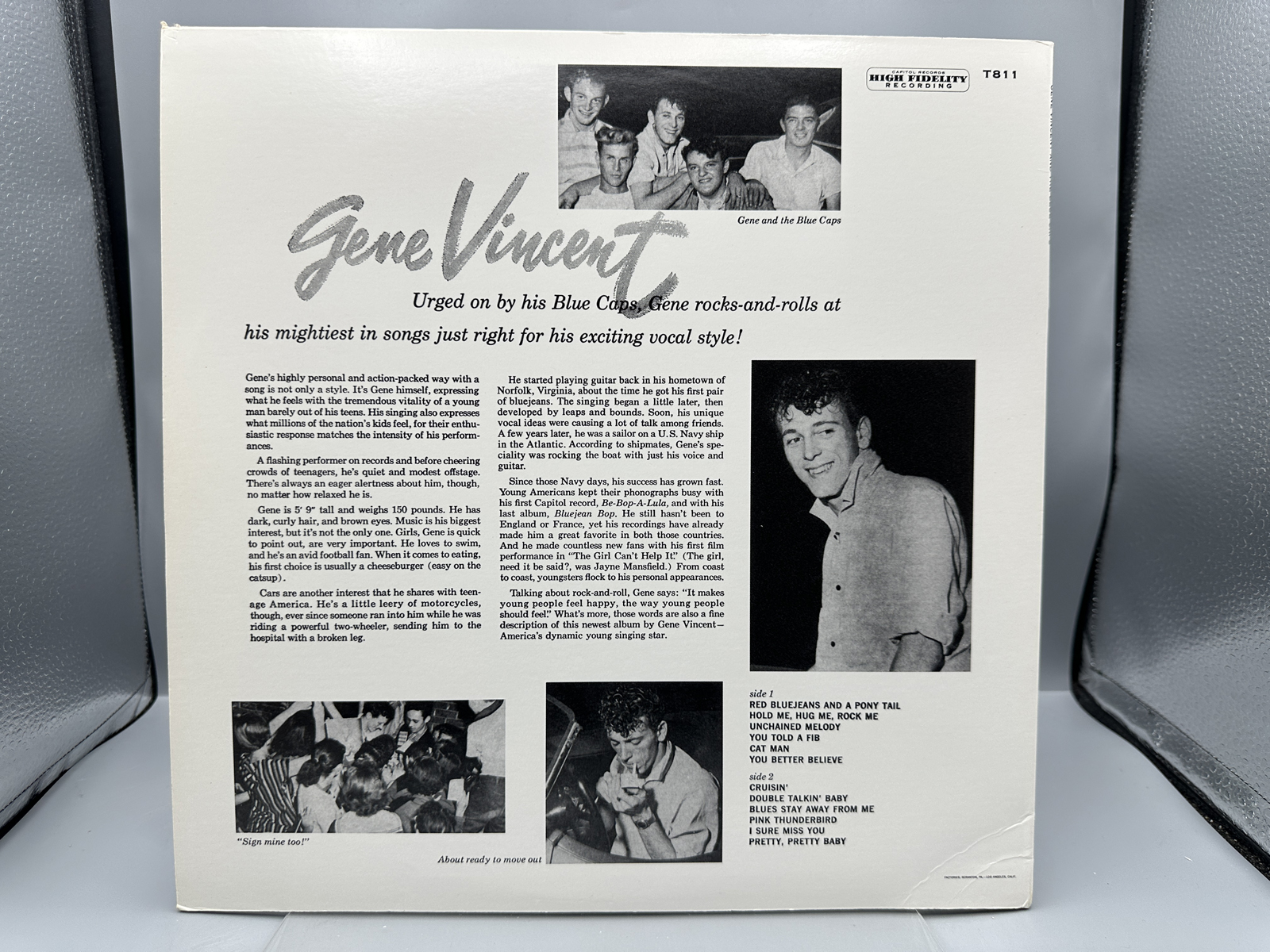 Gene Vincent And The Blue Caps: Self-titled (2005), reissue