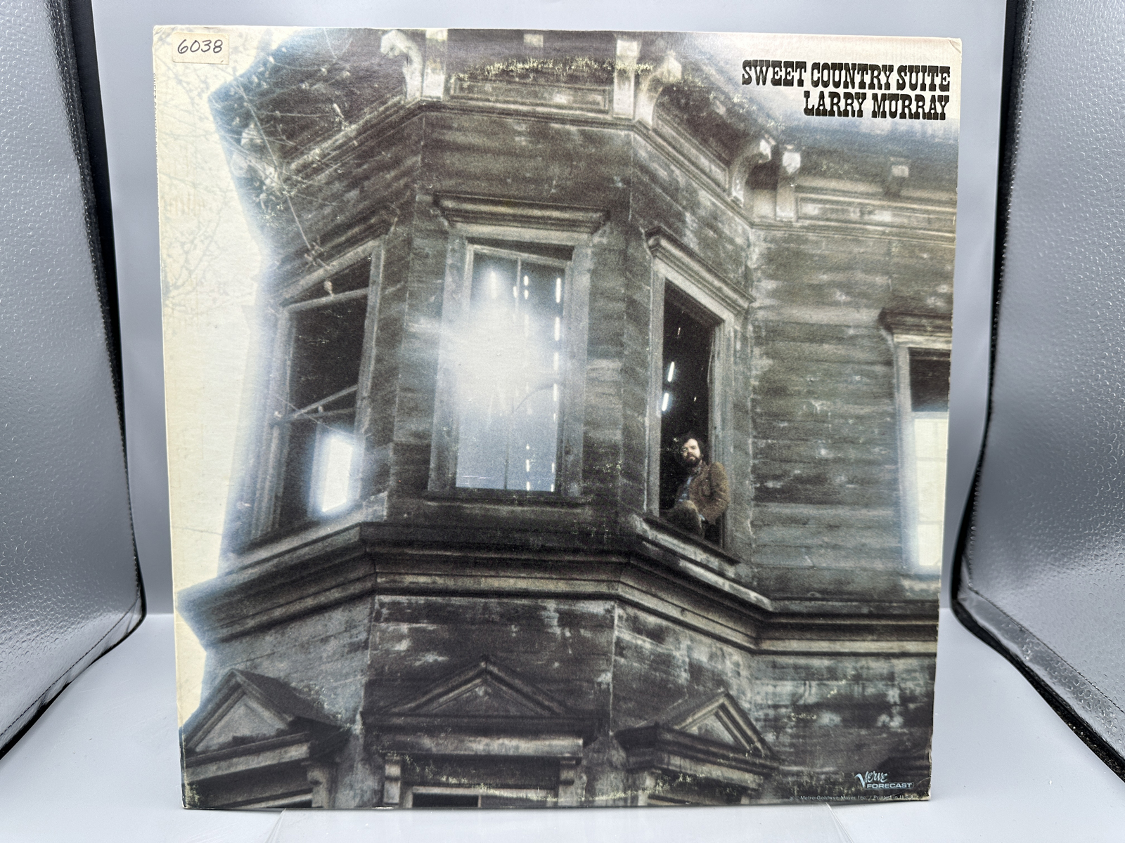 Larry Murray: Sweet Country Suite (1971), white promo Verve Forecast label, promo sticker on back cover