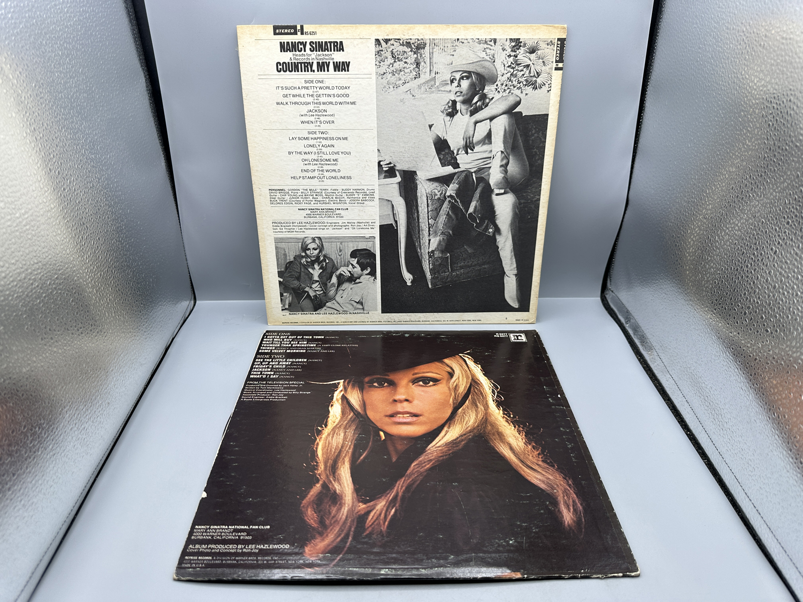 Nancy Sinatra (2 LP Lot): Country, My Way (1967); and Movin' With Nancy (1967)