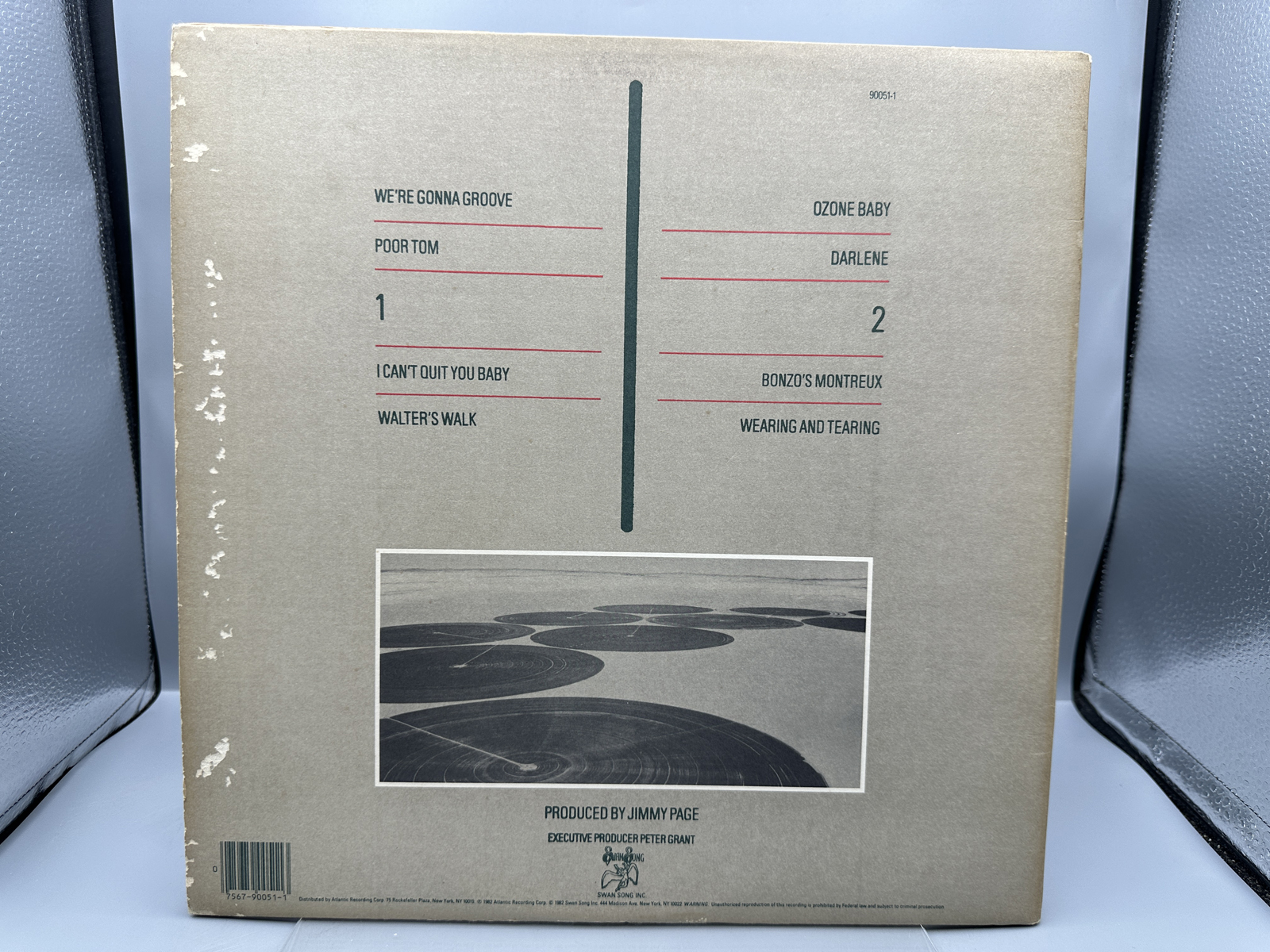 Led Zeppelin: Coda (1982), gatefold, shows minor edge/cover wear