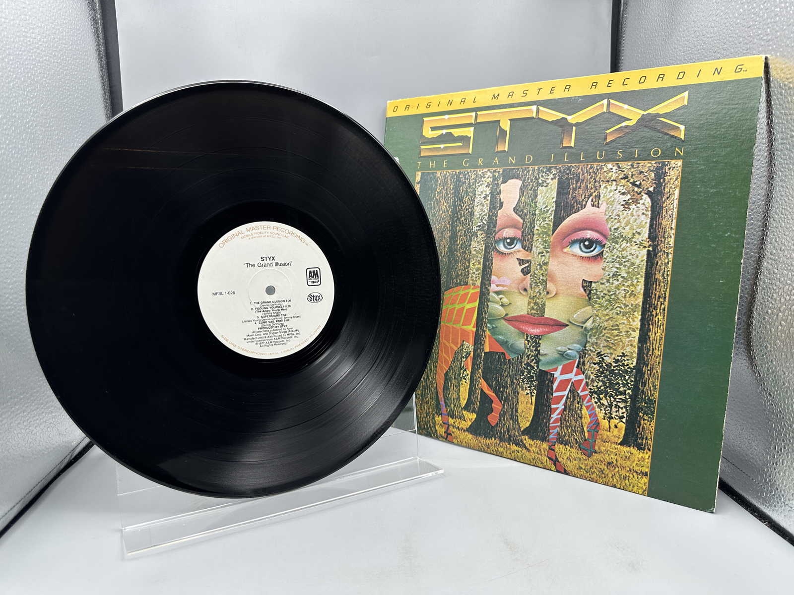 Styx: The Grand Illusion (1980), Limited Edition, Original Master Recording, remastered reissue