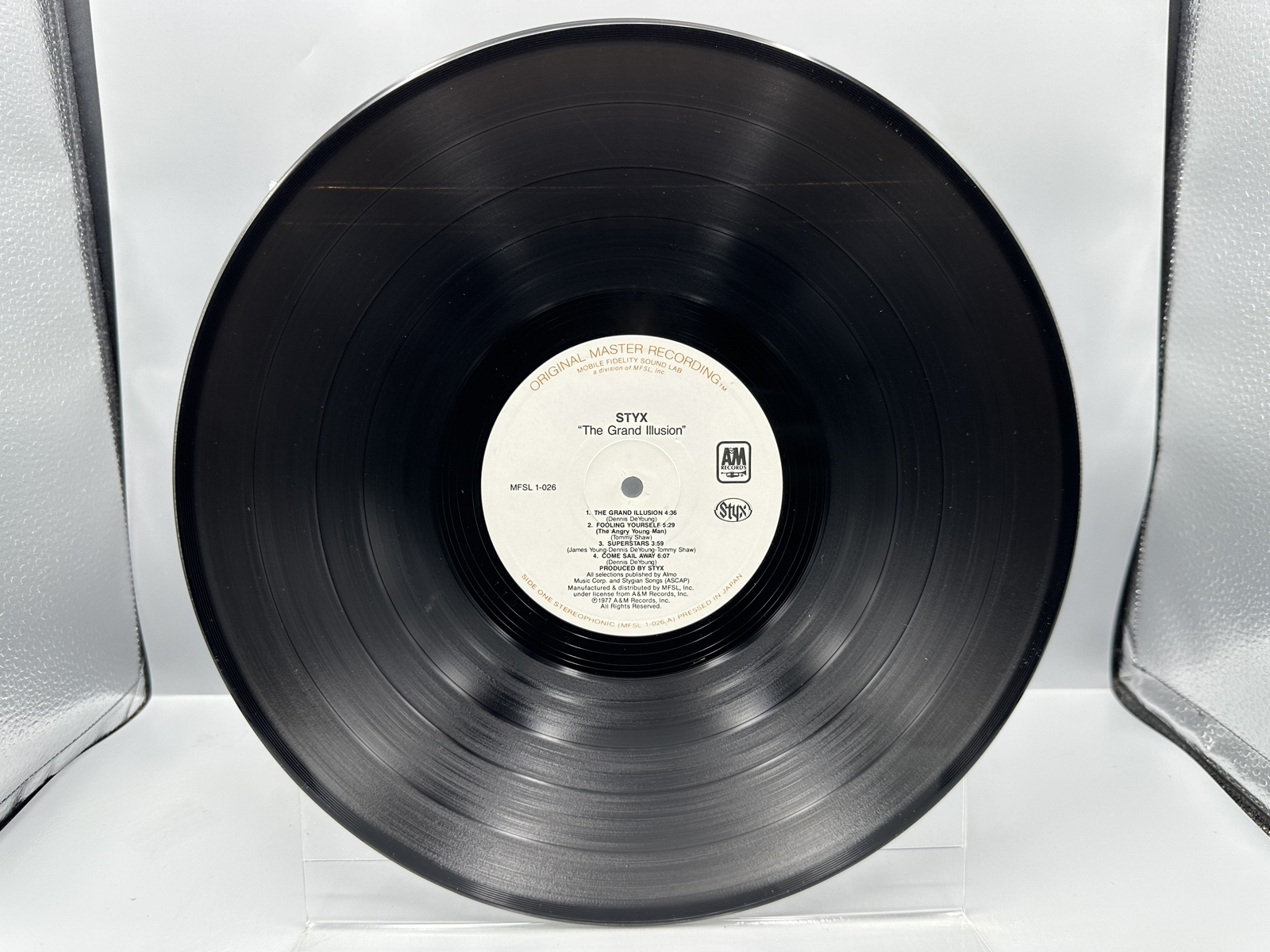 Styx: The Grand Illusion (1980), Limited Edition, Original Master Recording, remastered reissue