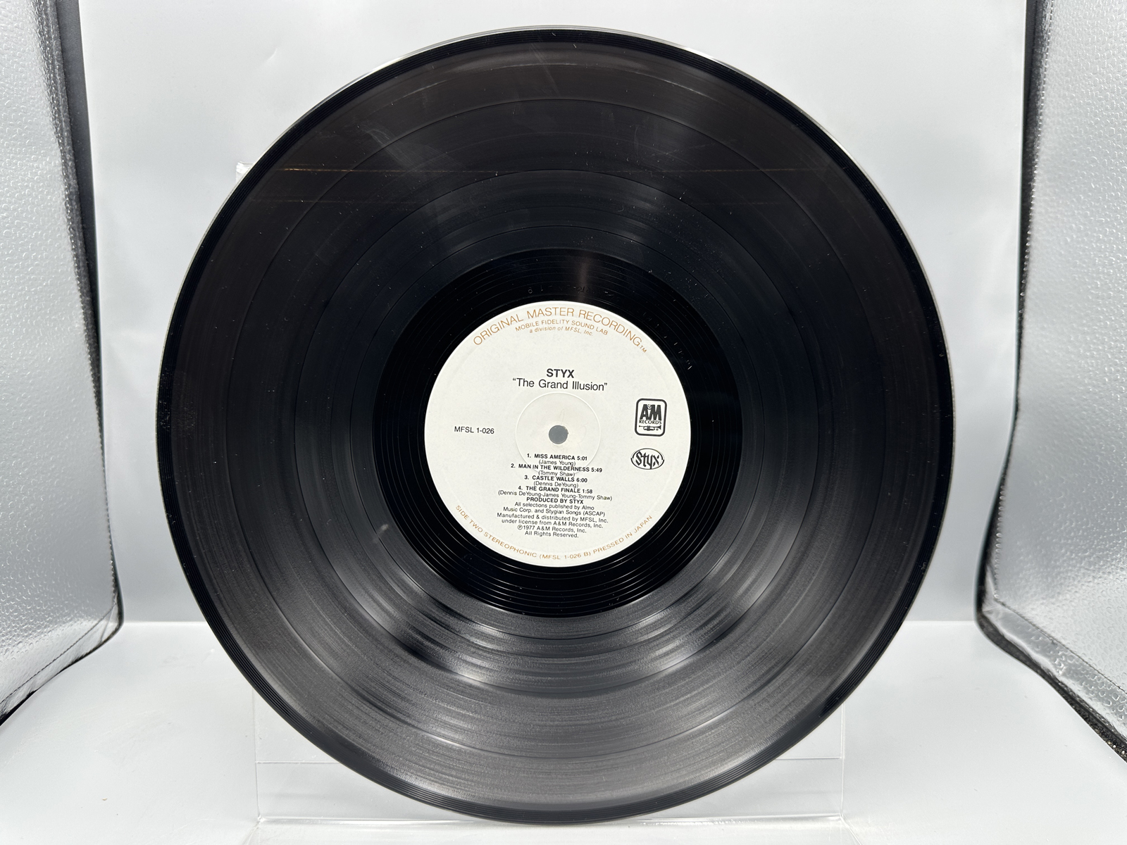 Styx: The Grand Illusion (1980), Limited Edition, Original Master Recording, remastered reissue