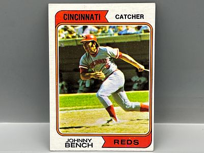 1974 Topps Johnny Bench #10