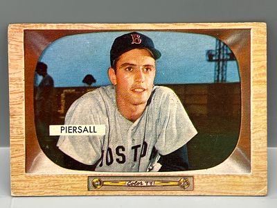 1955 Bowman Jim Piersall #16