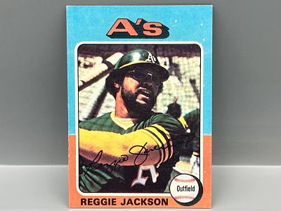 1975 Topps Mini Reggie Jackson #300