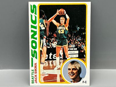 1978-79 Topps Jack Sikma RC #117