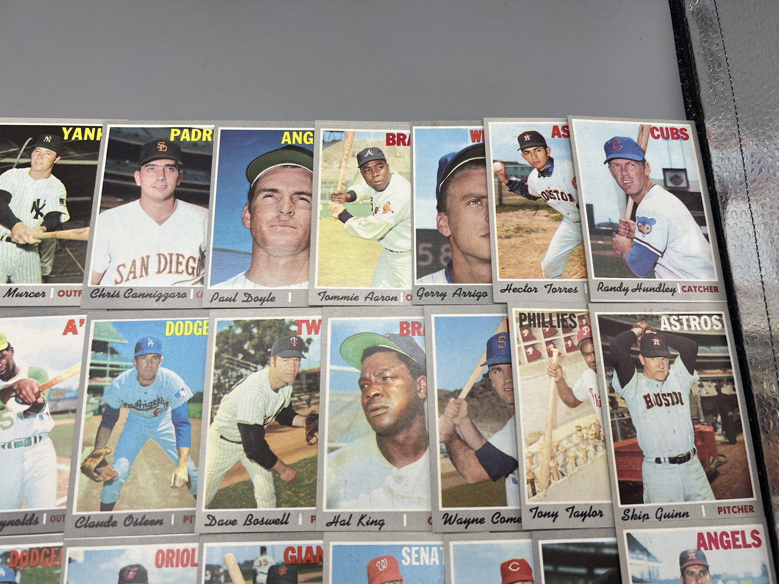(35) 1970 Topps Baseball Cards - Varying Conditions