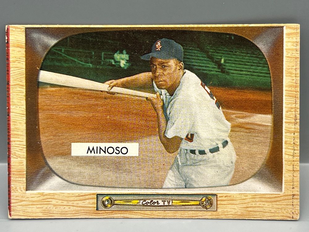 1955 Bowman Minnie Minoso #25