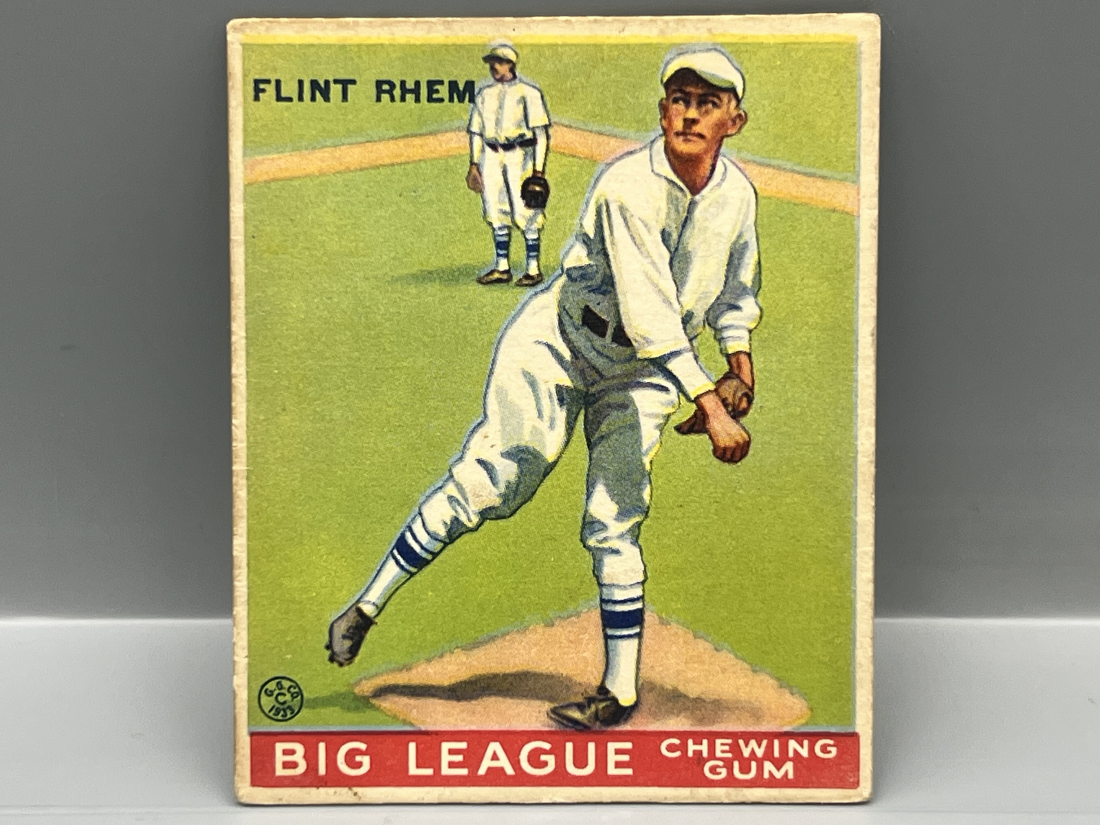 1933 Goudey Flint Rhem #136