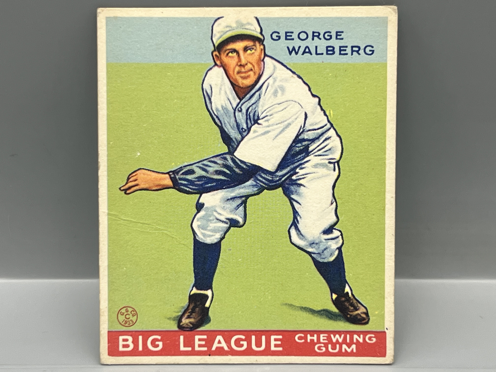 1933 Goudey George Walberg #183