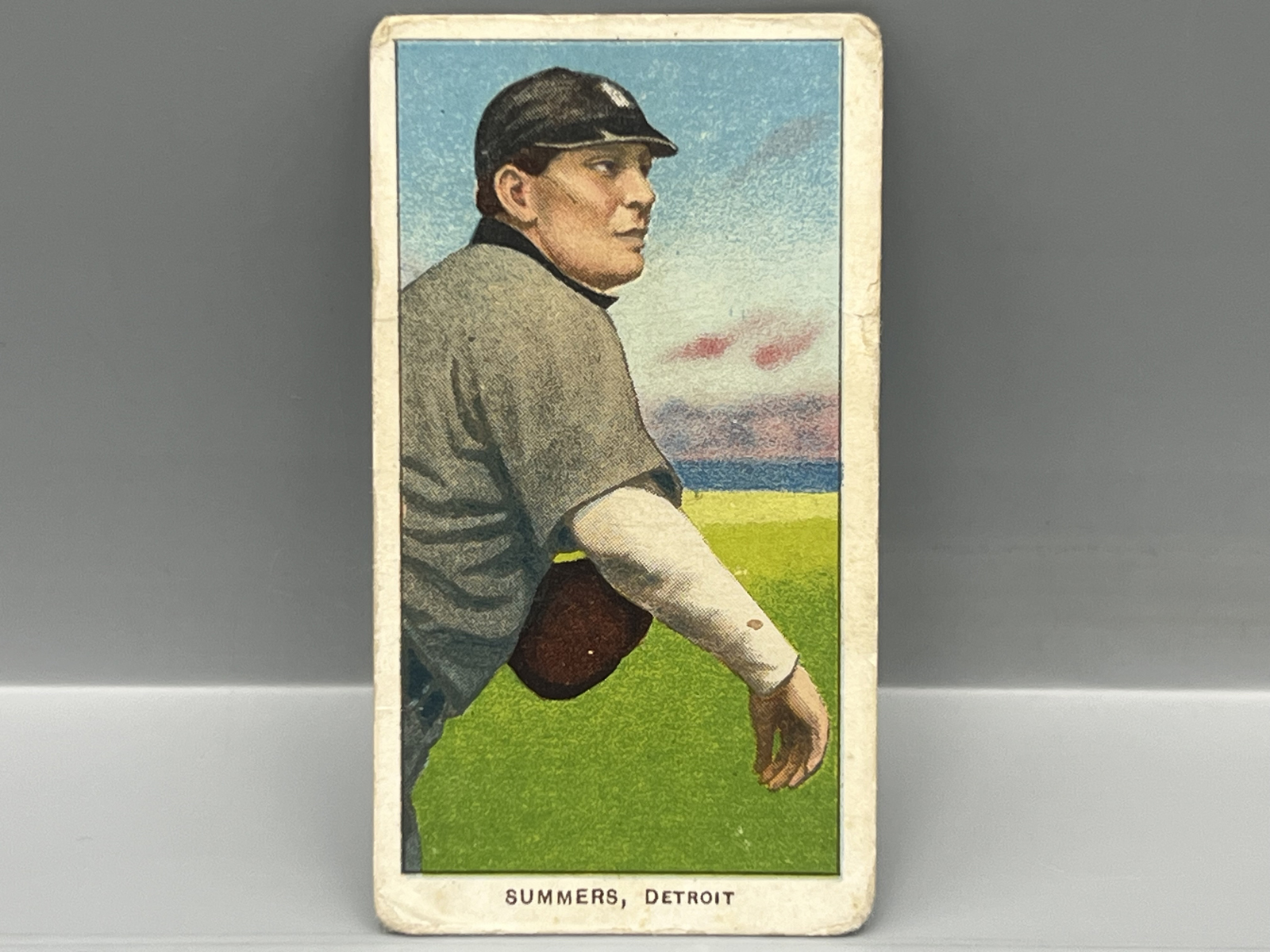 1909-11 T206 Ed Summers Piedmont Back