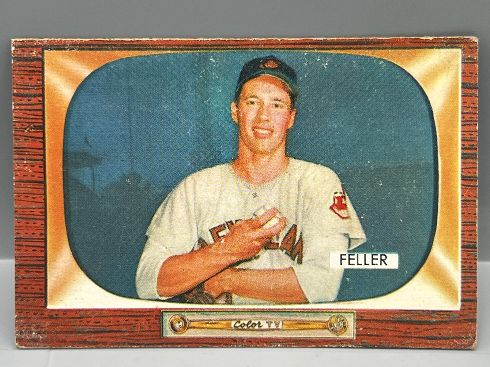 1955 Bowman Bob Feller #134