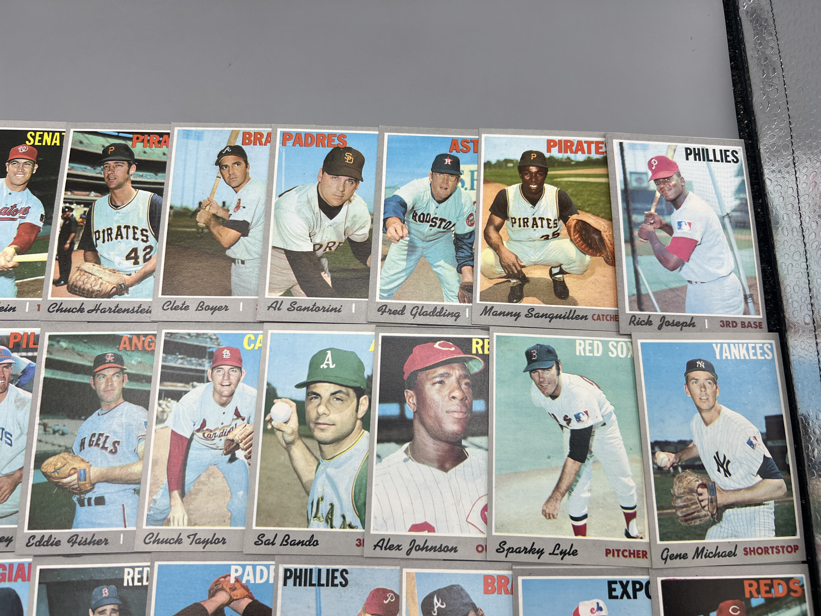 (35) 1970 Topps Baseball Cards - Varying Conditions