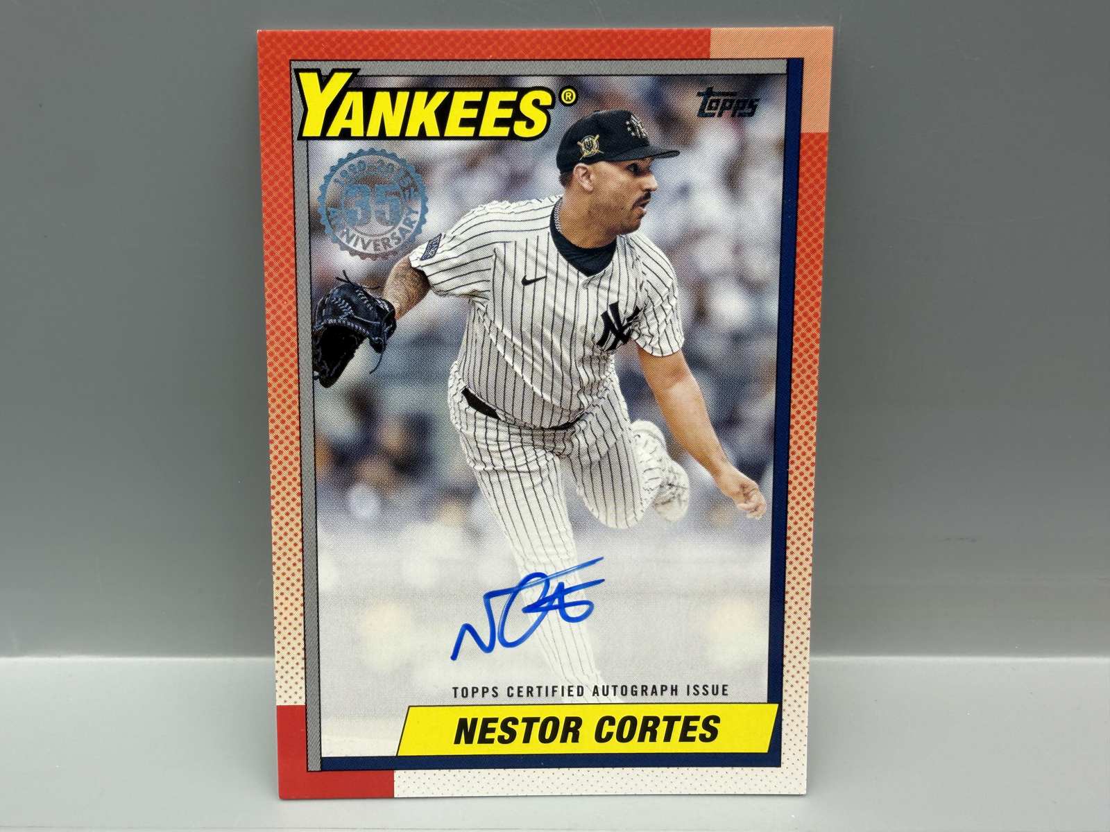 2025 Topps Nestor Cortes 1990 Autograph