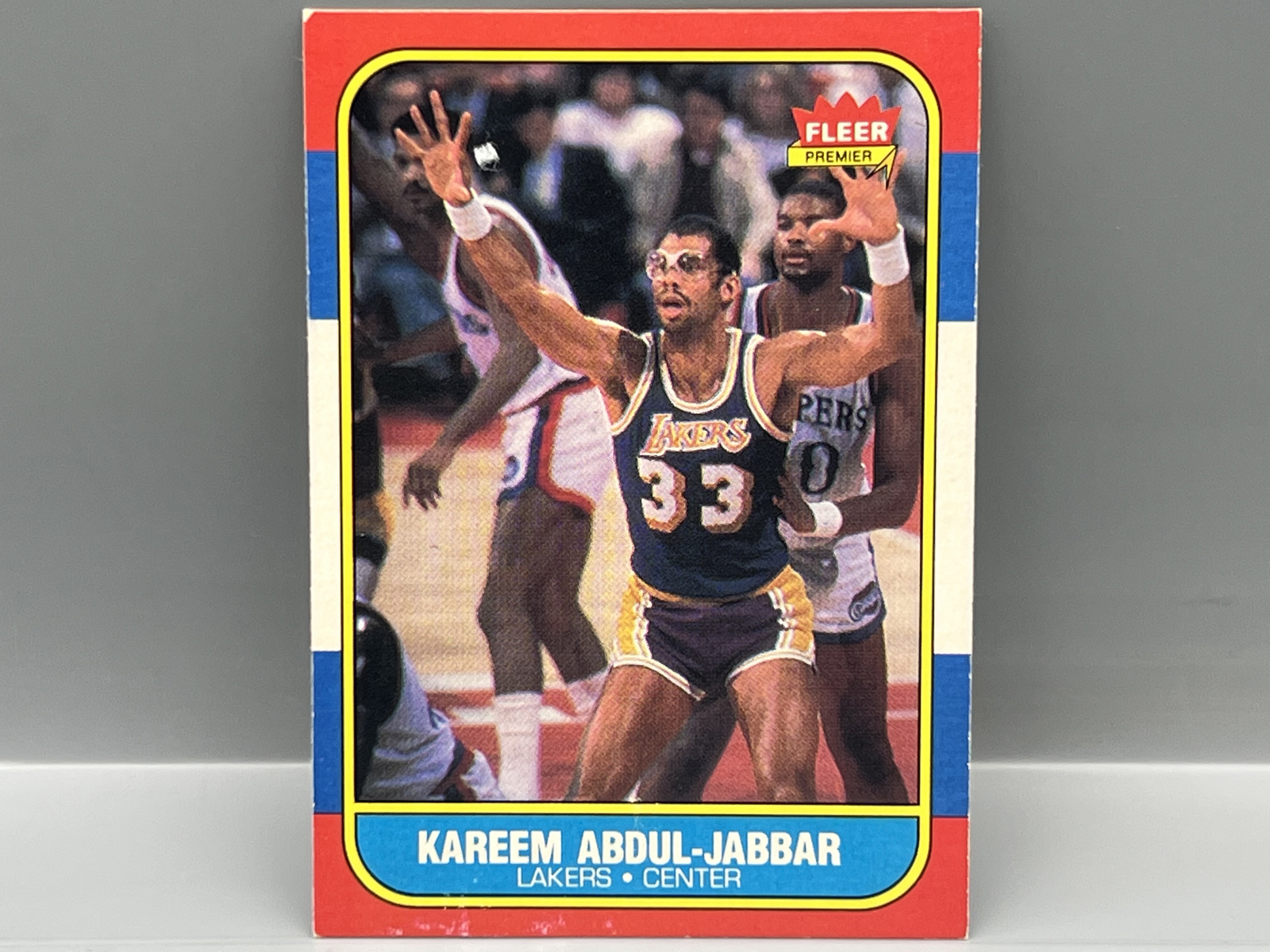 1986 Fleer Kareem Abdul Jabbar #1