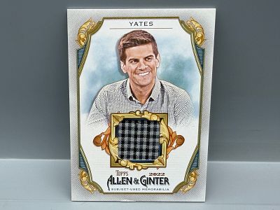 2022 Topps Allen & Ginter Field Yates Relic Card