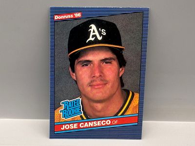 1986 Donruss Jose Canseco RC #39