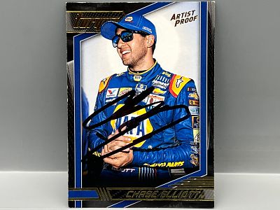 2017 Panini Torque Racing Chase Elliott Gold Artist Proof #/99 W/ In Person Auto - No COA