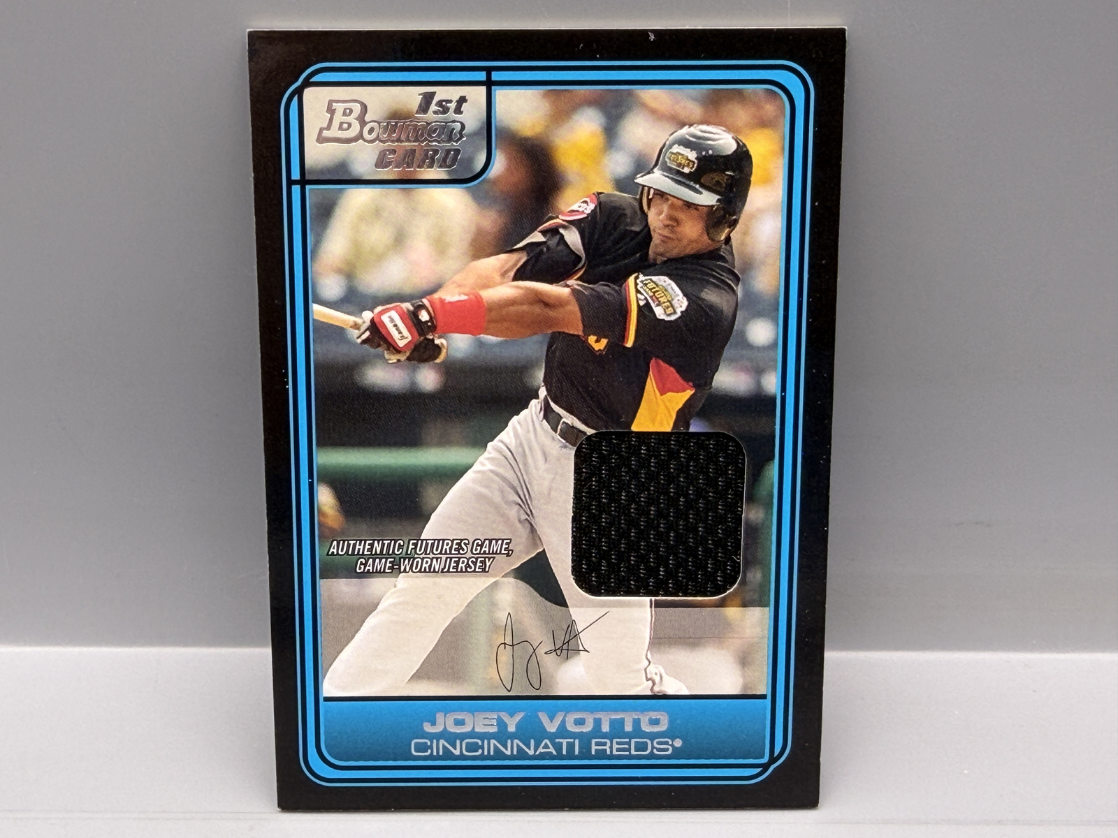 2006 Bowman Joey Votto Game Used Jersey RC/Prospect #FG8