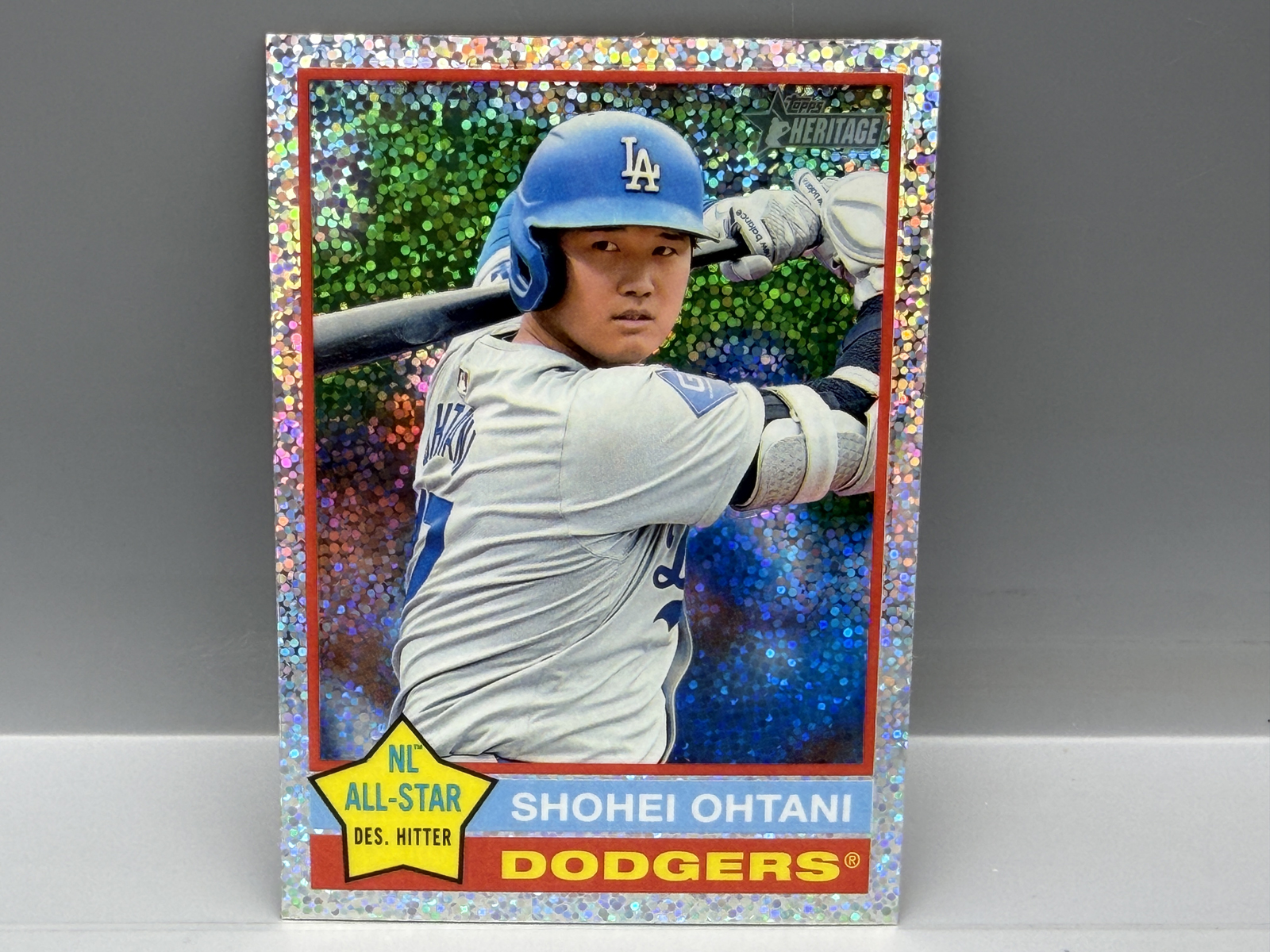 2025 Topps Heritage Shohei Ohtani Sparkle Chrome #148