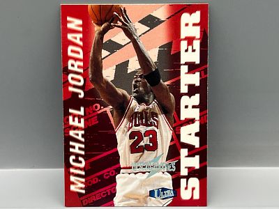 1997-98 Fleer Ultra Michael Jordan Ultrabilities Starter Insert #1S