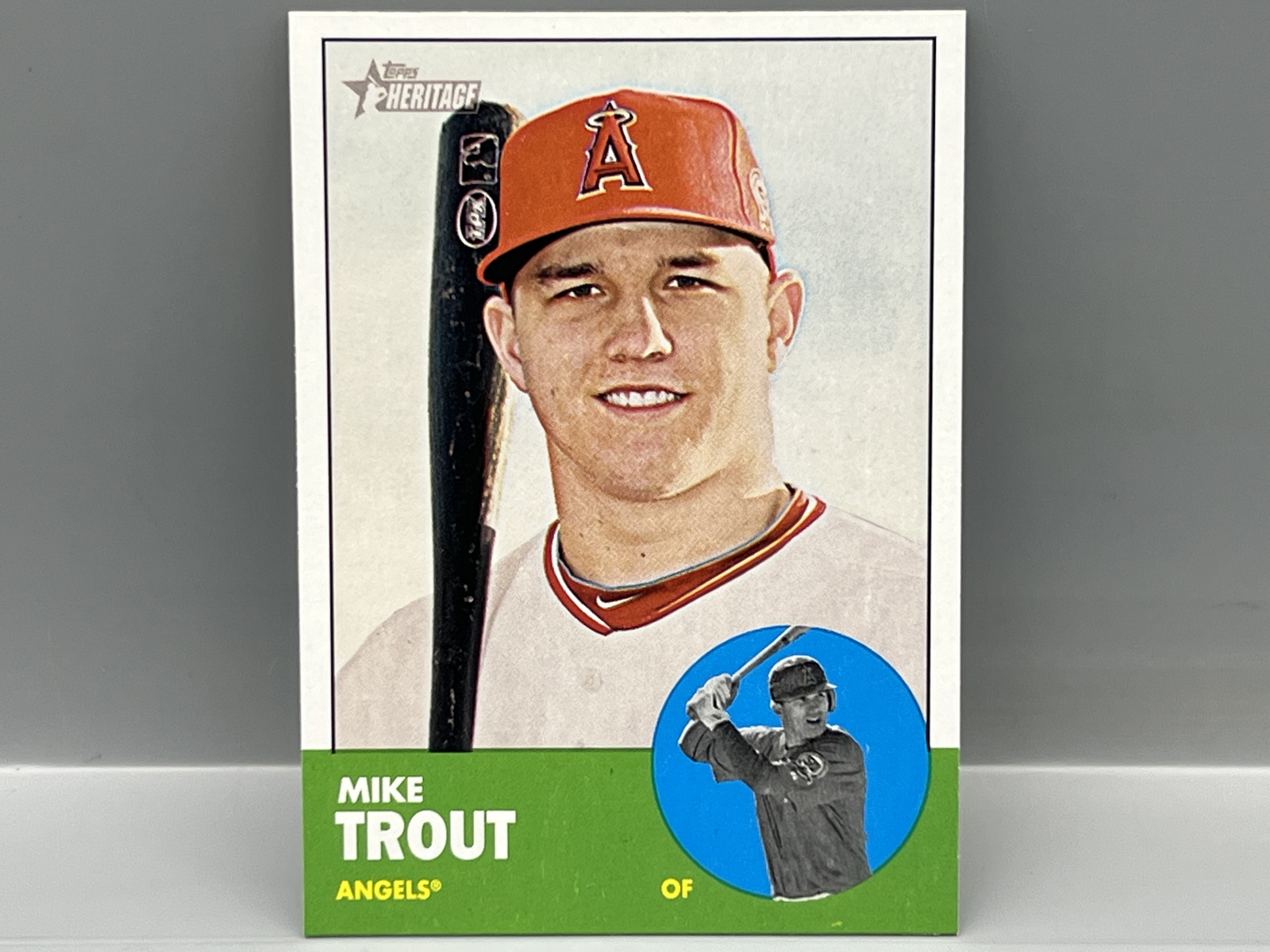 2012 Topps Heritage Mike Trout 2nd Year #207