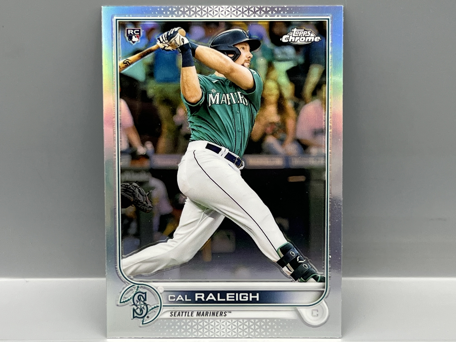 2022 Topps Chrome Cal Raleigh Refractor RC #149